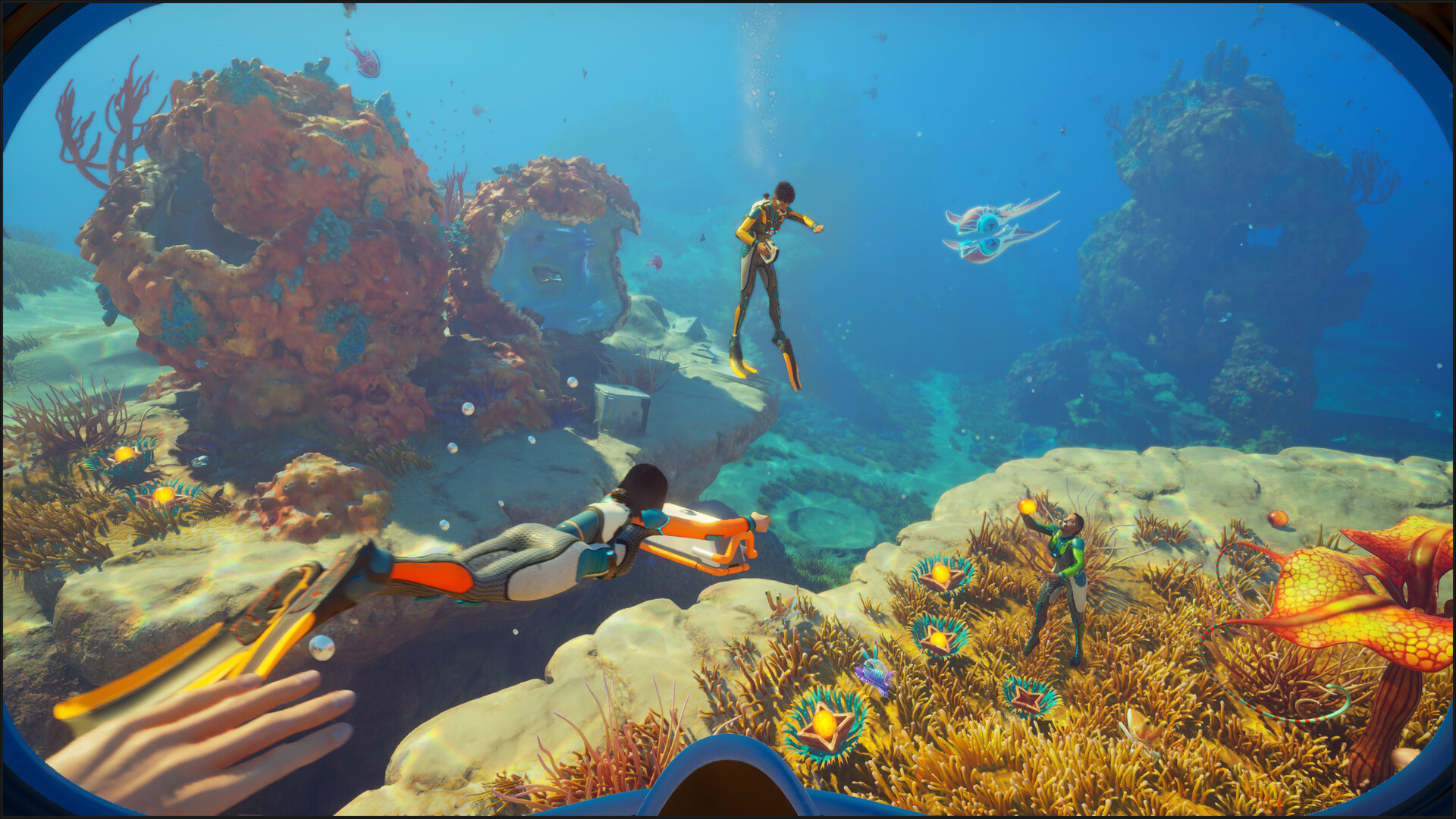 An underwater image from Subnautica 2